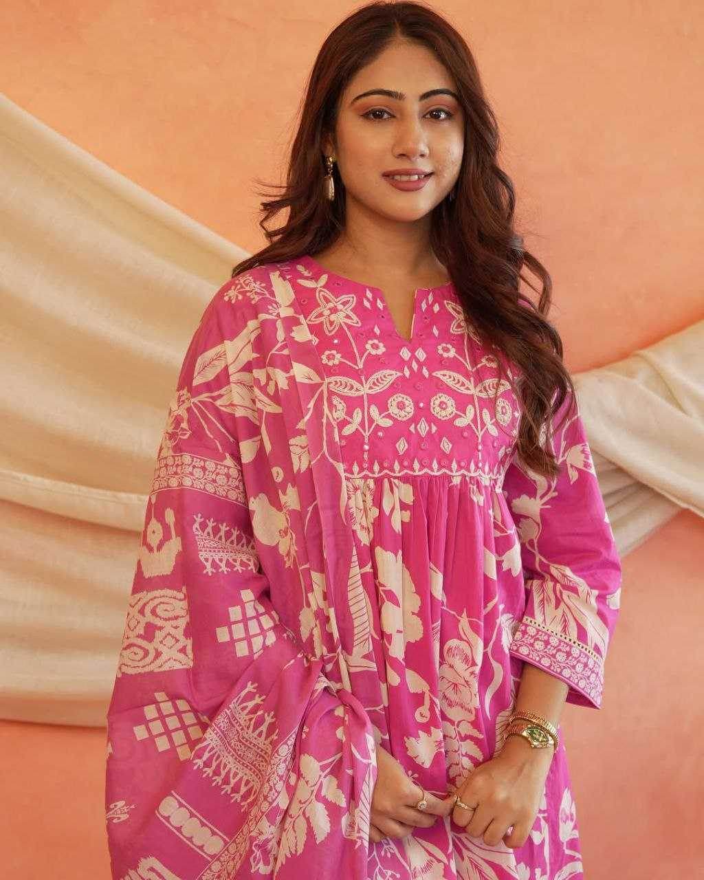 Cotton Anarkali Kurti Rakhi Collection - MYLUXURY LANE ENTERPRISE